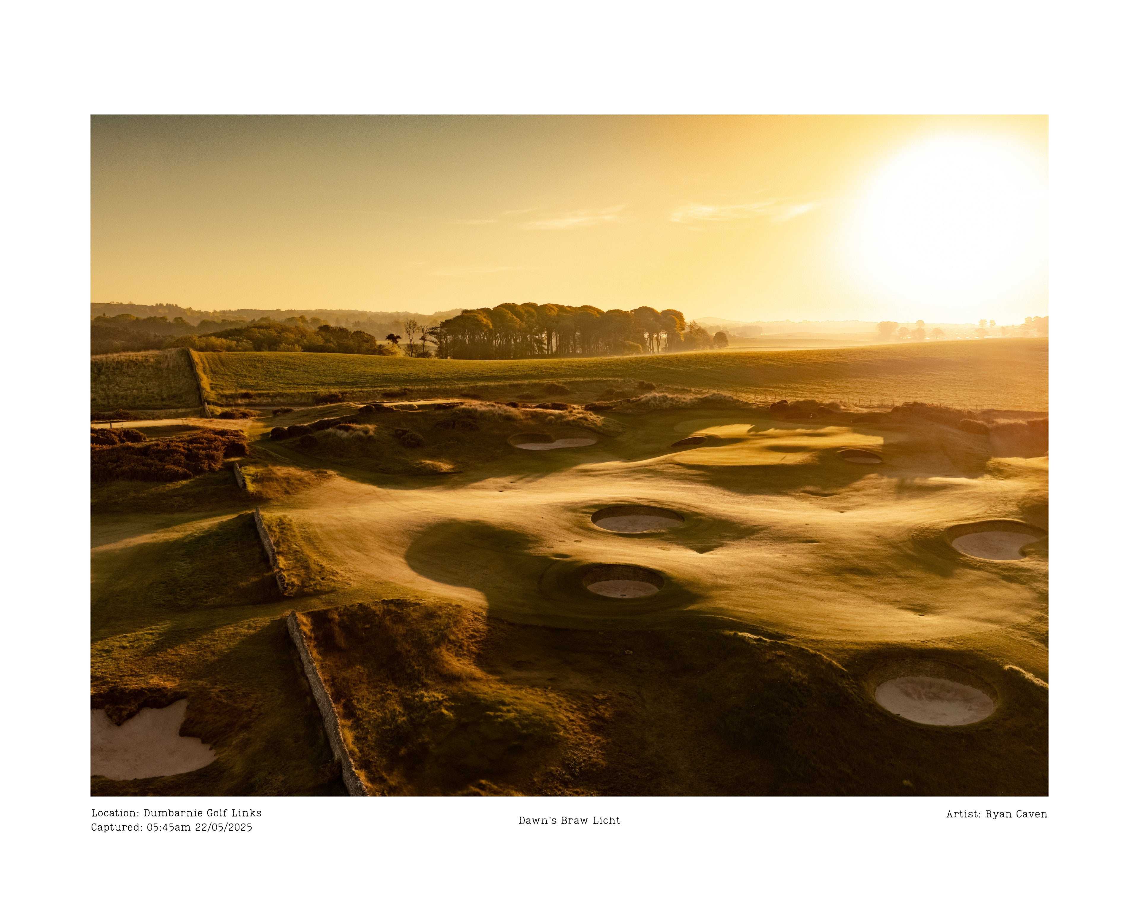 Dumbarnie Golf Links 17th - (Dawns Braw Licht)