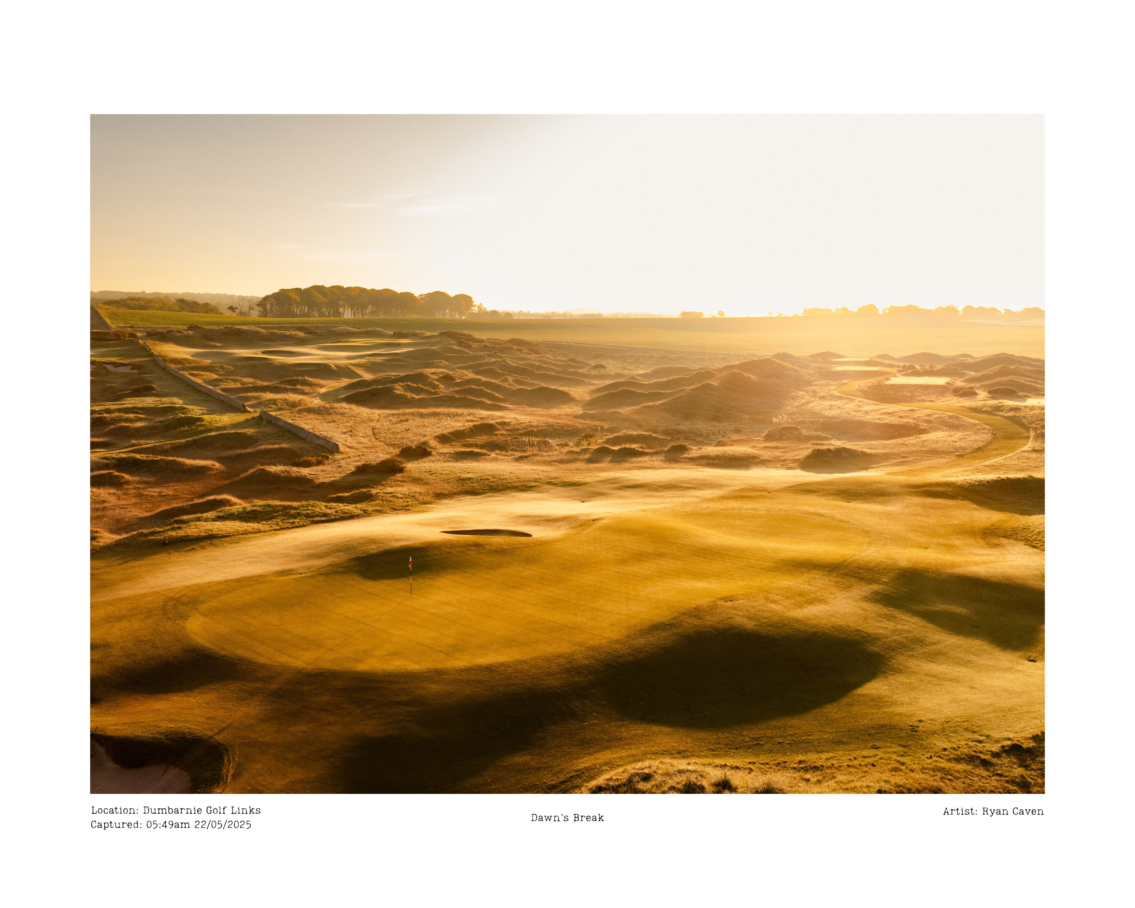 Dumbarnie Golf Links 16th - (Dawn’s Break)
