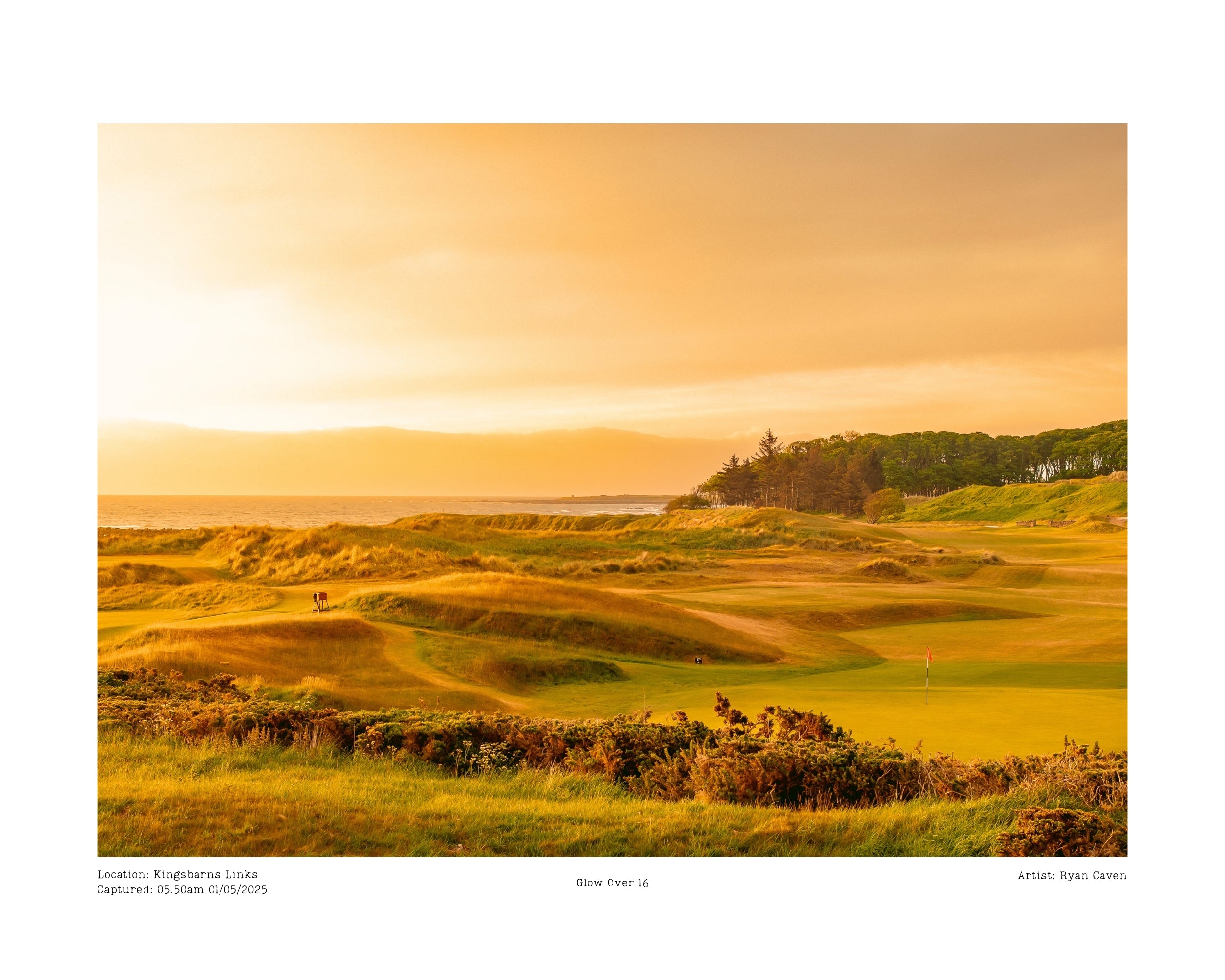 Kingsbarns Golf Links - (Glow over 16)