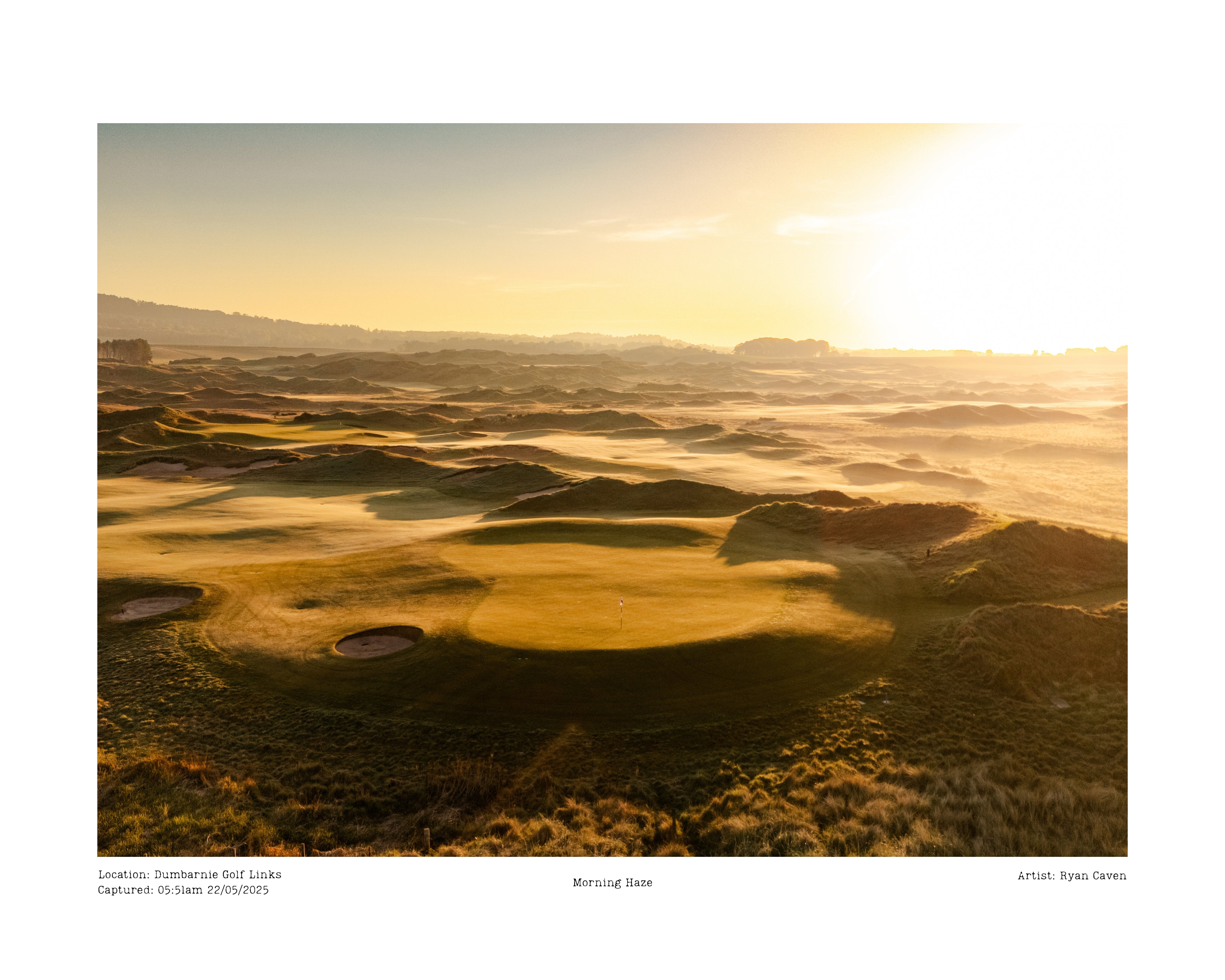 Dumbarnie Golf Links 10th - (Morning Haze)
