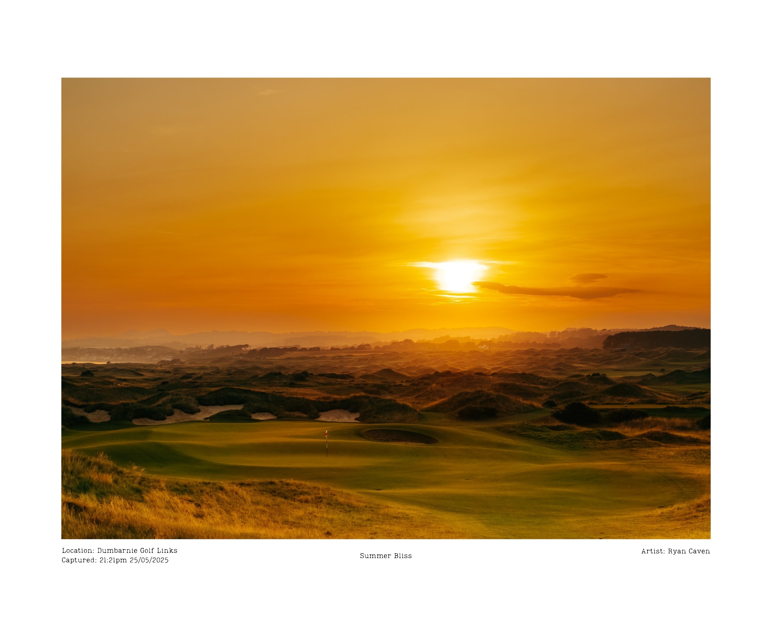 Dumbarnie Golf Links 16th - (Summer Bliss)