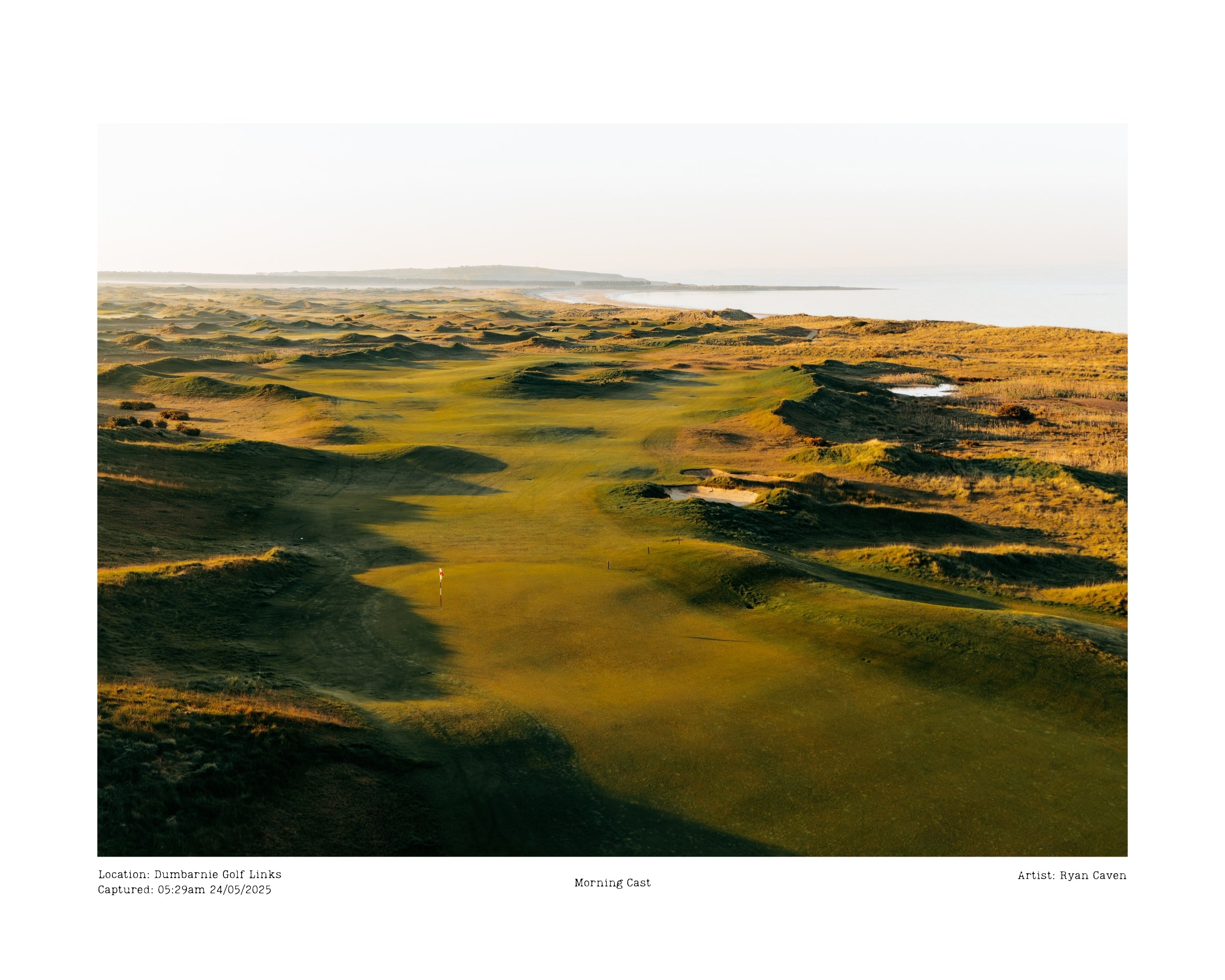 Dumbarnie Golf Links 5th - (Morning Cast)