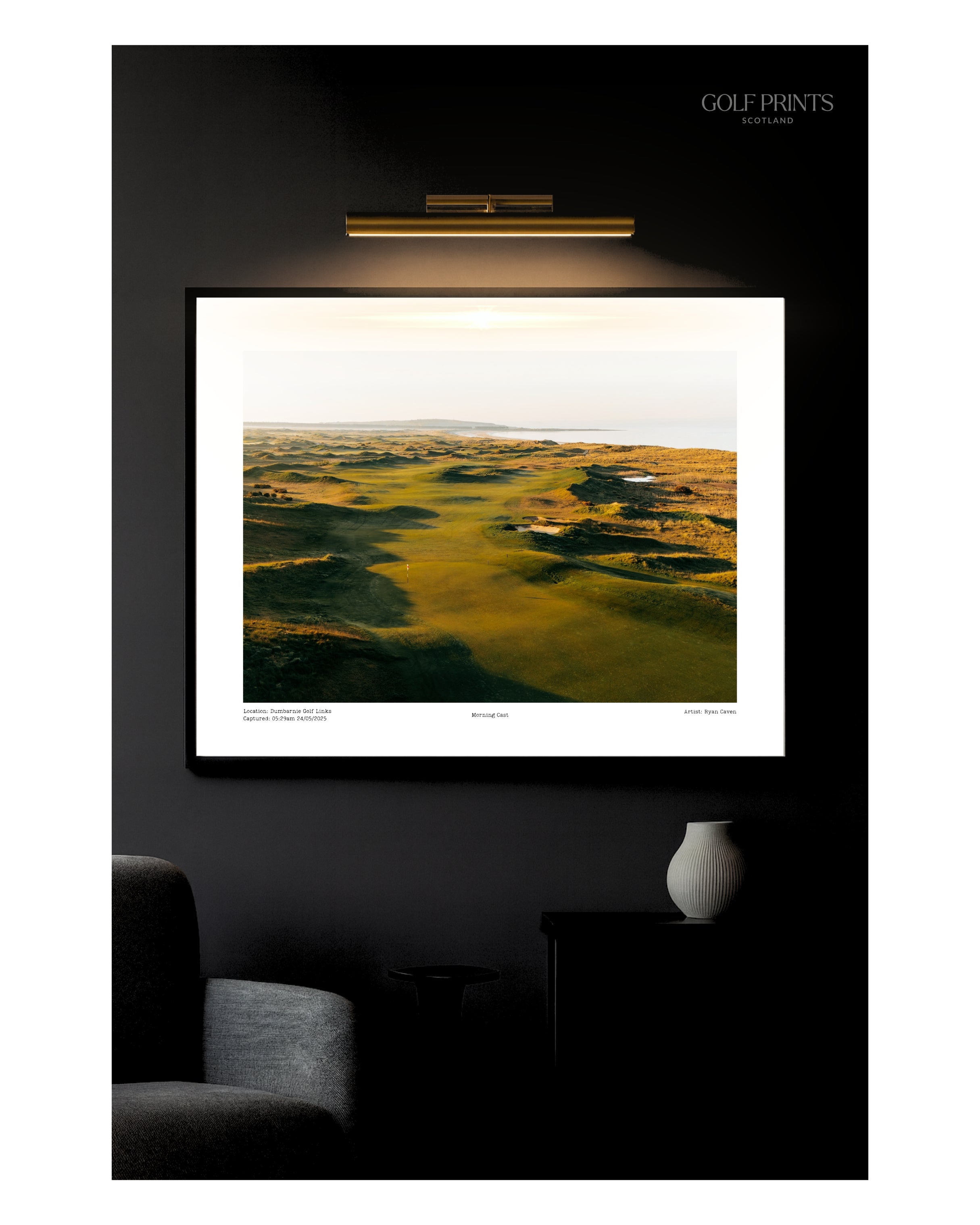 Dumbarnie Golf Links 5th - (Morning Cast)