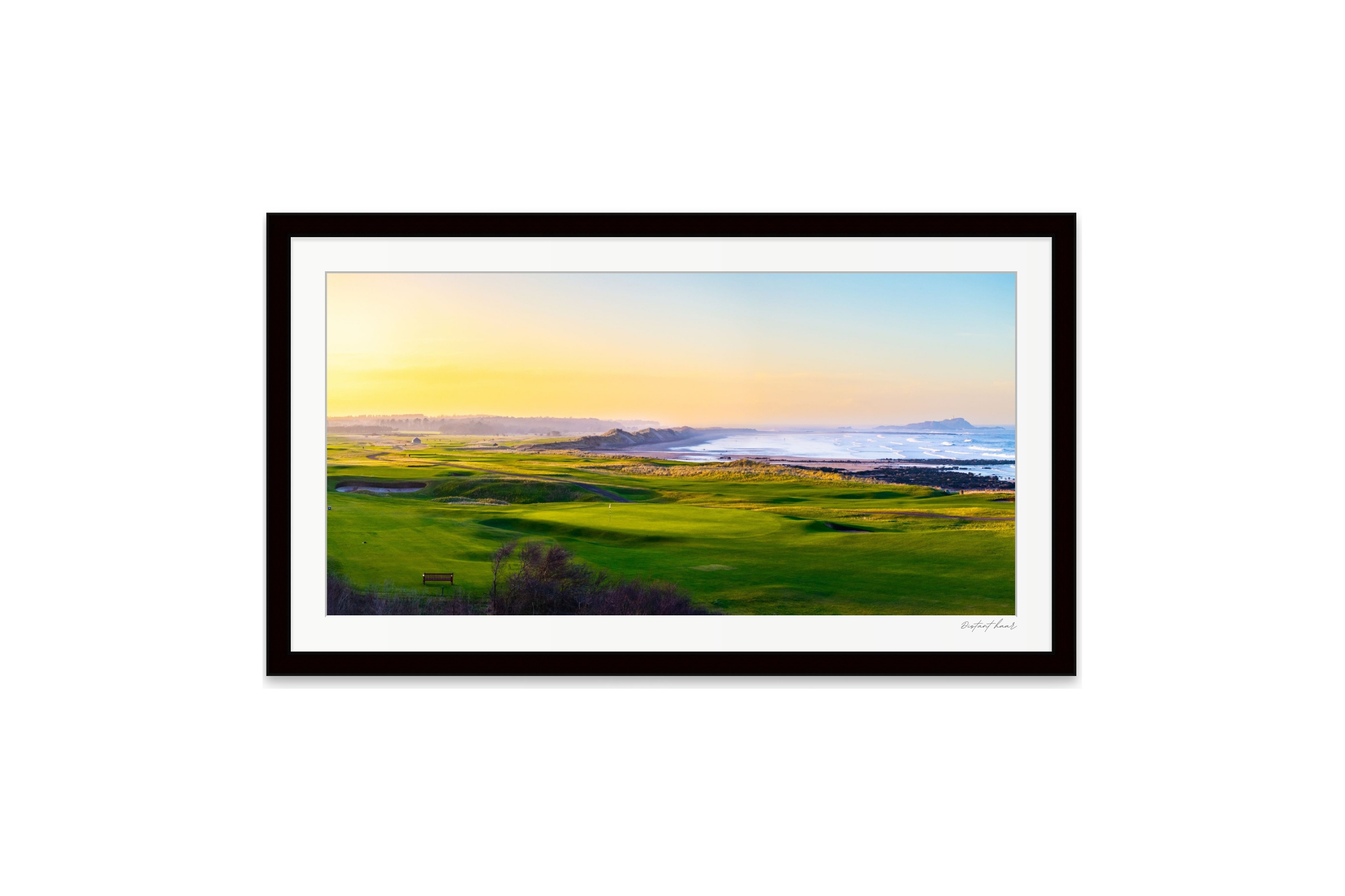North Berwick West Links - Distant Haar