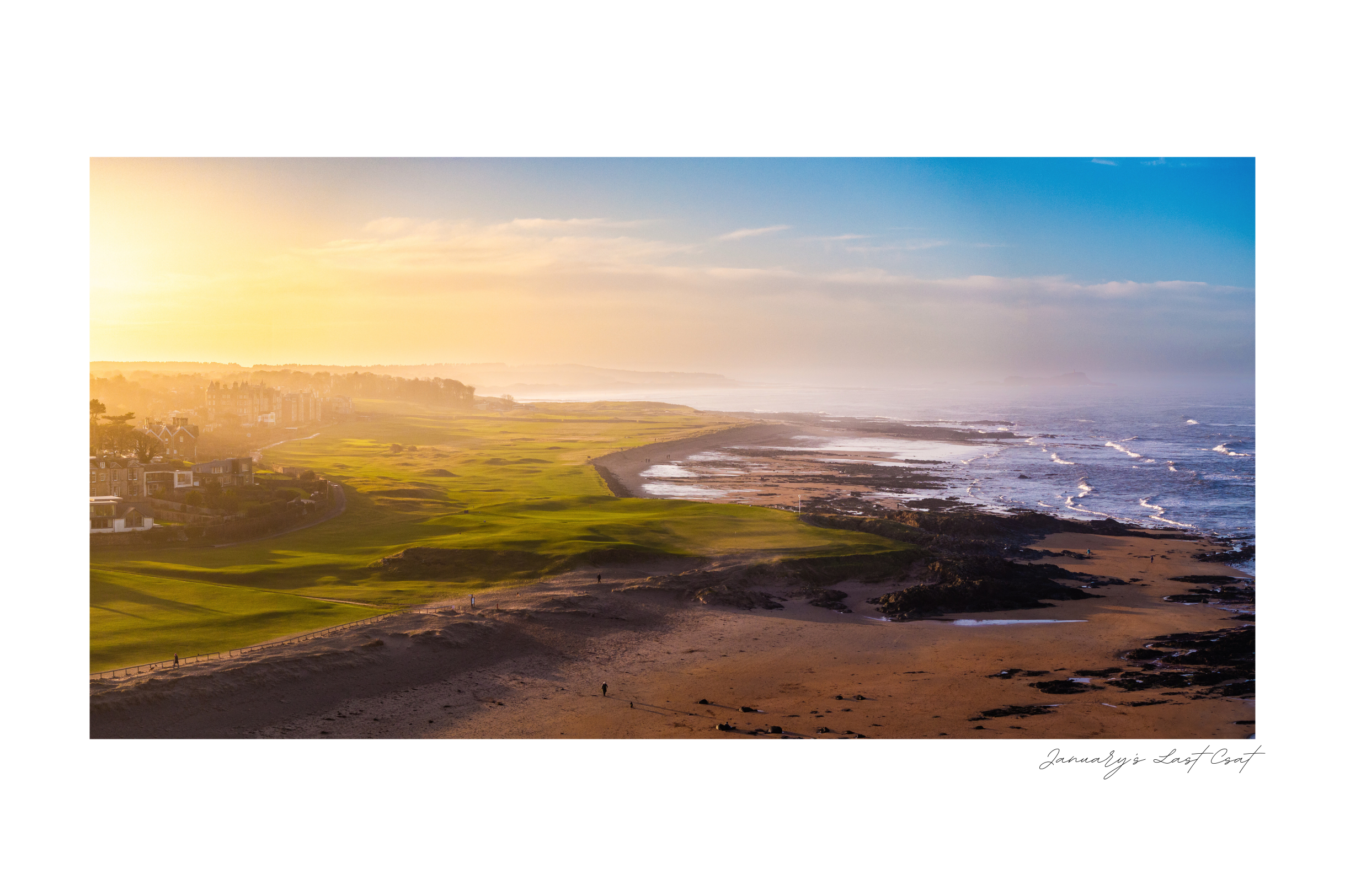 North Berwick West Links – January’s Last Cast