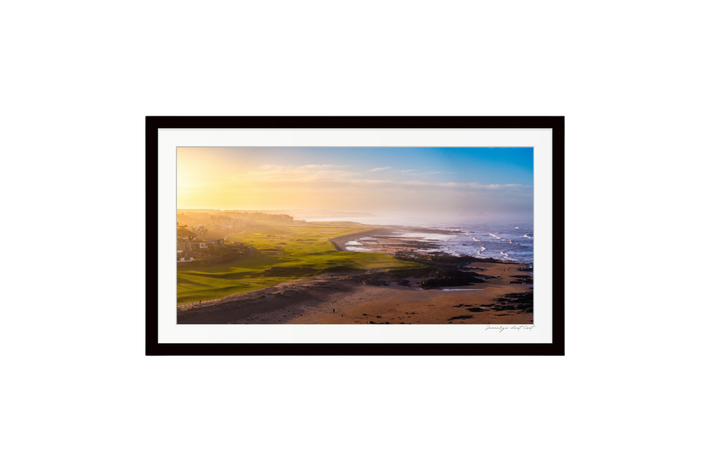 North Berwick West Links – January’s Last Cast